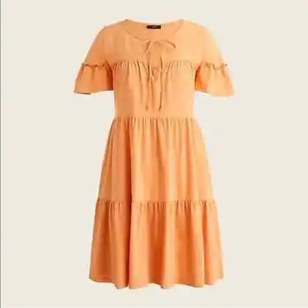 BOGO J. Crew cotton tiered dress